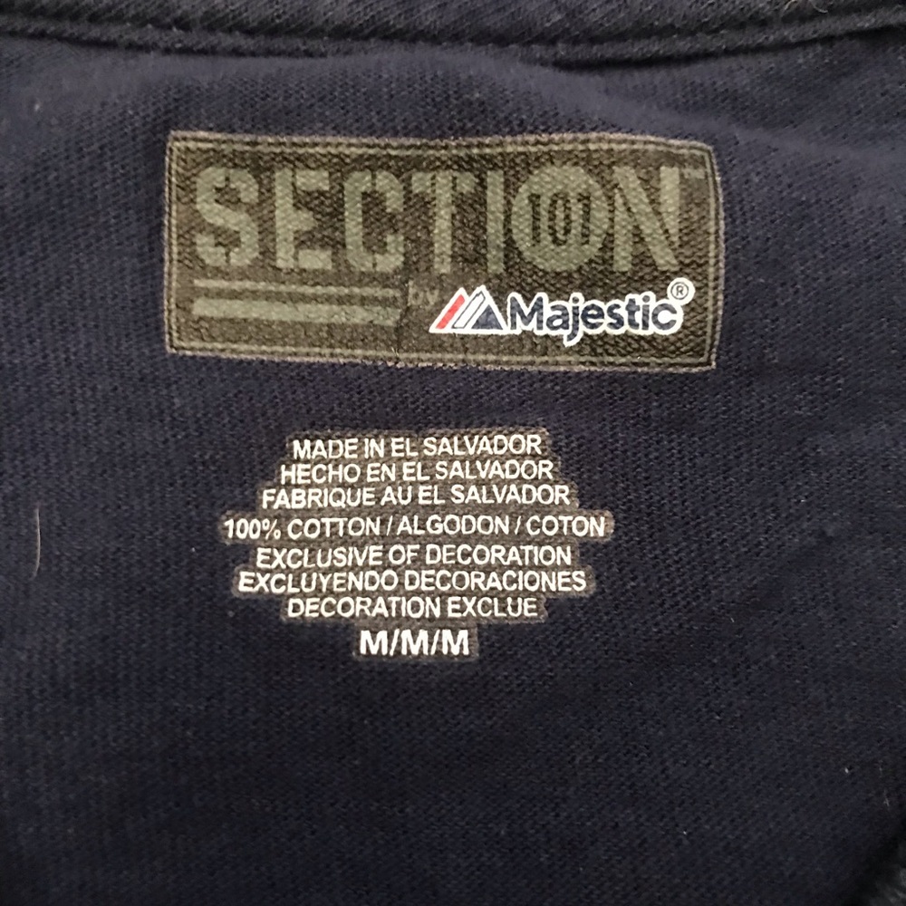 North Carolina Tar Heels Majestic Section 101 Campus T-Shirt Men’s Size Medium - Picture 3 of 6